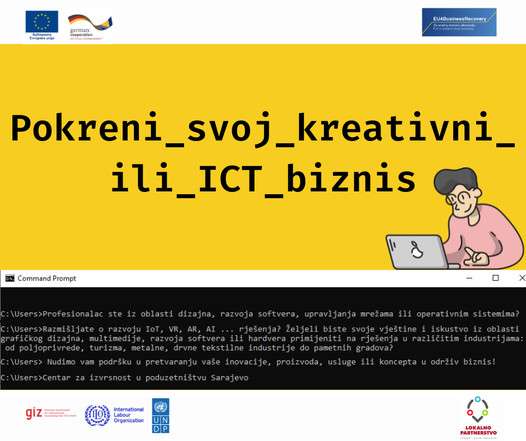 Javni poziv: POKRENI SVOJ KREATIVNI ILI ICT BIZNIS